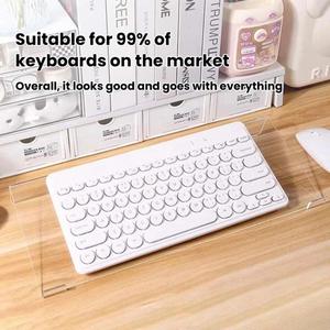 Soporte de Escritorio Acrílico para Teclado, <span class=keywords><strong>Estante</strong></span> para Computadora y Soporte para Escritura, Precio de Fábrica - Product Image 5