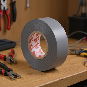 Grey Electrical Tape 19Mm <b>25M</b> For Insulation And Wiring Repair - Product Image 3