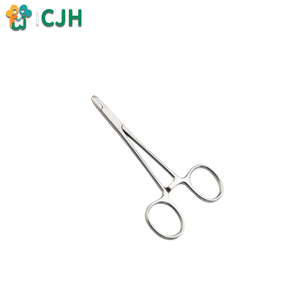 Kit de Aparelhos Cirúrgicos Veterinários CJH: Pinça Porta-Agulhas e Pinça de Punção em Aço Inoxidável Padrão Alemão Portátil - Product Image 4