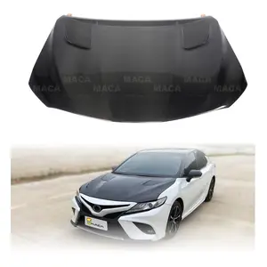 Premium Carbon Fiber ODM Style Cooling Bonnet Front Vented Cover Engine Hood For TOYOTA Camry 2018-2023