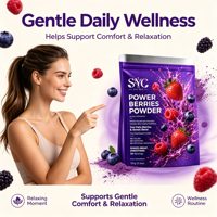 SYC BIO Power Berries & Seeds Blend, soutien immunitaire naturel, smoothie pour adultes, formule nutritive, 150 g, 30 portions