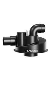 2.5 ''PEMEDOR falegnameria doppio filtraggio ciclone collettore di polveri fai da te turbo filtro industriale separatore polvere - Product Image 6