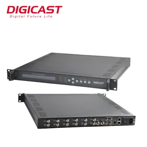 Hd/sd DVB-T ตัวรับสัญญาณ DTV Headend ดิจิตอลทีวีดาวเทียมวิทยุกระจายเสียงรับสัญญาณดาวเทียมมืออาชีพ