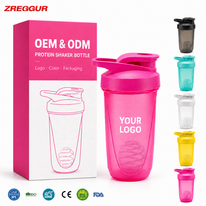 Botella Mezcladora de Proteínas Personalizada de 300 ml, de PP, con Bola Mezcladora, Escala Graduada, Tapa con Asa de Transporte, <span class=keywords><strong>Mini</strong></span> Vaso Mezclador de Plástico, Proveedor Mayorista - Product Image 1