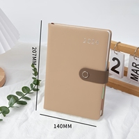 Carnet de notes A5 en cuir PU avec logo personnalisé, couverture rigide, planificateur de style professionnel avec bouton-pression magnétique, cadeau scolaire ou agenda en papier