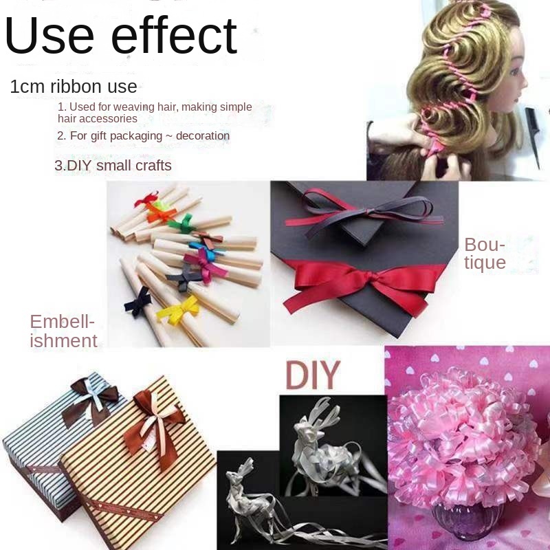 Factory Wholesale 1cm Engraved Carved Satin Lanyards For Gift Cake Baking Wedding Christmas Decorations And Bow Accessories Image 5
