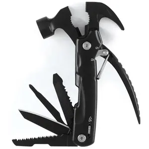 Outil multifonctionnel portatif en alliage d'acier inoxydable 14-en-1 Mini pince <span class=keywords><strong>marteau</strong></span> de survie pour le camping pour les aventures en plein air - Product Image 1