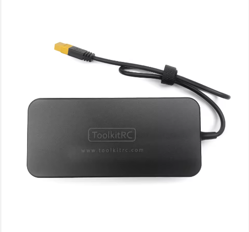 ToolkitRC ADP200 AC 200W Power Supply XT60 Plug Output 19.5V 10.3A for RC LiPo Battery Charger Balance Drone Model