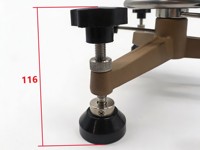 Support de tir métallique avancé avec pieds à remplacement rapide pour le tir en extérieur - DG SR-02