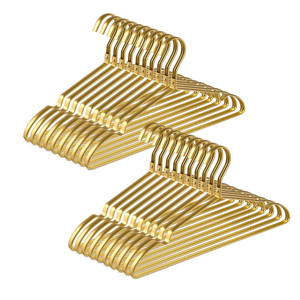 <span class=keywords><strong>Appendiabiti</strong></span> in Alluminio <span class=keywords><strong>Oro</strong></span> Opaco, Robusti Portabiti in Metallo per Camicie e Vestiti, Supporto per Pantaloni in Metallo Resistente - Product Image 1