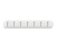 Organisateur de câbles USB en silicone 2026 avec enrouleur et pinces – Gestion de bureau optimisée pour souris, casque, sac et accessoires de rangement de fils