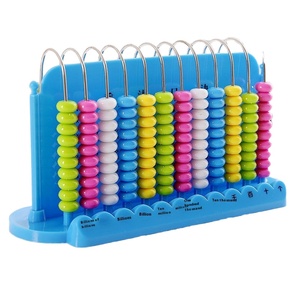 Montessori Câu Đố Bàn tính với kỹ thuật số nhựa truy cập và thanh sắt giáo dục toán học đồ chơi học tập cho bé trai - Product Image 4