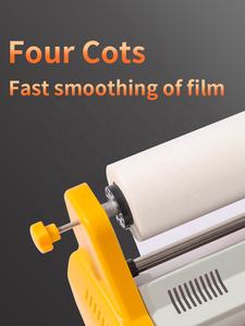 آلة تغليف حراري مقاس A2 بعرض 480 مم من المصنع مباشرة، آلة تغليف باللف الساخن للمنتجات القابلة للتشكيل - Product Image 3