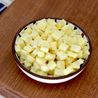 Fabriksprijs Gefreeze-droogde Aardappelblokjes 0% Suiker voor Ingrediënt/Bakkerij/Snack FD Fruit Op Maat Aanvaard Meal Replacement