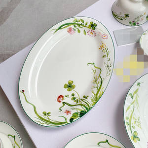 Green Flower Garden Leaf Pattern <b>Paper</b> Plate Set <b>Party</b> <b>Decoration</b> Tea <b>Party</b> Theme Birthday <b>Party</b> Supplies <b>Paper</b> Plate - Product Image 5