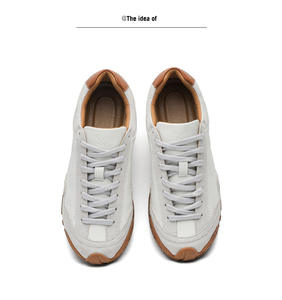 2025 nouveau Vintage sportif décontracté élégant tout usage Sneaker pour hommes bout plat Couples conception Dezhun marque fermeture à lacets - Product Image 4