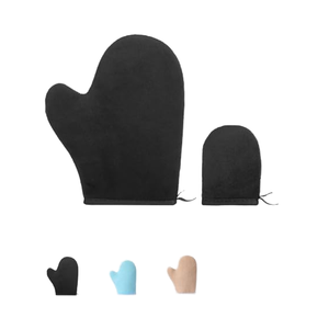 Gant de bronzage autobronzant avec applicateur pour <span class=keywords><strong>le</strong></span> visage et <span class=keywords><strong>le</strong></span> dos <span class=keywords><strong>Sac</strong></span> cosmétique et étui pour une application pratique du bronzage - Product Image 5