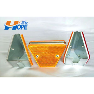 Delineador de carreteras, precio de fabricante, marcadores de carretera de plástico blanco reflectante, reflectores de barandilla de carretera, delineadores de tráfico - Product Image 3