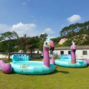 Jouet gonflable de fête aquatique d'été Jouet flottant de cygne de parc aquatique - Product Image 1