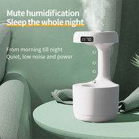 Humidificateur anti-gravité 600ml Goutte d'eau Humidificateurs de goutte de pluie pour bureau