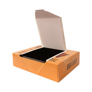 Vente en gros d'usine de boîte de vente au détail de chocolat joyeux anniversaire truffes foncées au lait assorties chocolat gastronomique pour femmes hommes boîte conteneur - Product Image 5