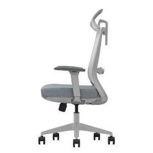 Chaise de bureau ergonomique pivotante et inclinable <span class=keywords><strong>en</strong></span> maille confortable pour le soutien lombaire, chaise de travail <span class=keywords><strong>en</strong></span> tissu pour conférences et jeux, chaise de bureau - Product Image 4