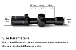 Longue-vue BANGBANG 2.5-10X32 IR SFP en aluminium, optique HD de haute qualité avec tube de 30 mm, étanche, anti-buée, antichoc, pour observation de la faune - Product Image 6