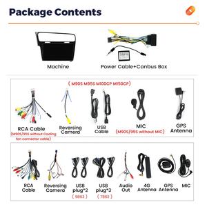 MEKEDE Android lettore DVD auto radio WIFI GPS Stereo Video di navigazione SWC per VW <span class=keywords><strong>Golf</strong></span> <span class=keywords><strong>7</strong></span> 2013 2014 2015 2016 <span class=keywords><strong>2017</strong></span> - Product Image 3