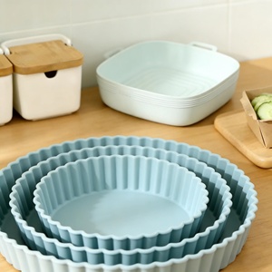 Bandeja de Silicona Reutilizable de Alta Calidad, Ecológica, Libre de BPA, Apta para Alimentos, para Horno y Freidora de Aire, para Hornear en la Cocina - Product Image 4