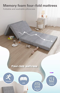 Ensemble <span class=keywords><strong>de</strong></span> canapé <span class=keywords><strong>de</strong></span> <span class=keywords><strong>sol</strong></span> modulaire | Mousse à mémoire <span class=keywords><strong>de</strong></span> forme et tissu lavable | Emballé sous vide pour camping/salon | Meubles peu encombrants - Product Image 6