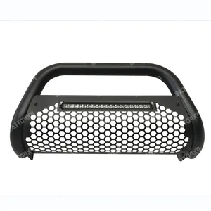 Ratto 2023 Hot Sale Universal Steel Bull Bar Kia Sportage Grille Guard With Led Light For Volvo VNL Truck