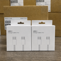 Grand stock – Câble USB-C vers USB-C PD 60W de 1m et 2m pour charge rapide et transfert de données, compatible iPhone 17 Pro Max