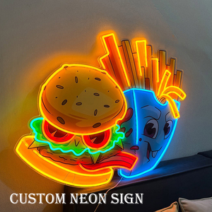 定制 LED 霓虹灯 柔软硅胶霓虹灯 OEM ODM 快速发货 1 件代发货 批量批发 照明供应服务 - Product Image 2