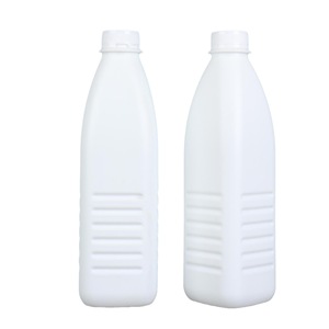 <b>Plastic</b> <b>Bottle</b> 1L Square Shape Screw Cap For Beverage Packaging PP Material - Product Image 3
