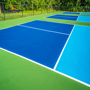 Custom Size Full <b>Fencing</b> Integrated High Strength Stable Commercial Residential Standard Pickleball Court PVC Anti-Slip - Product Image 5