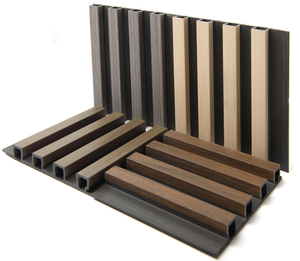 Panneaux muraux en <span class=keywords><strong>bois</strong></span> à lattes Wpc Panneau Madera <span class=keywords><strong>Tasseau</strong></span> <span class=keywords><strong>Bois</strong></span> Mural Panneau Wpc Panneau baguette en <span class=keywords><strong>bois</strong></span> à manger - Product Image 5