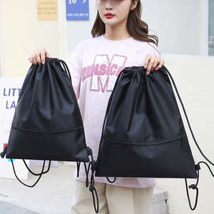 대용량 방수 나일론 스트링 백팩 스포츠 여행 폴리에스터 드로스트링 백 농구 드로스트링 백팩 - Product Image 6