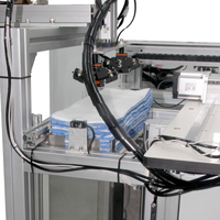 Machine à coudre industrielle robotisée SOMAX SM-21ST à grande vitesse pour le nettoyage automatique des bords de serviettes en tissu, qualité supérieure