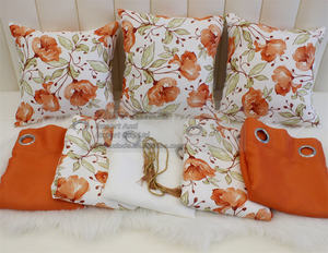 अमेरिकी हॉट सेलिंग विंडो सजावट पर्दे ड्रेप्स पॉलिएस्टर कपास के लिए मुद्रित पर्दे अंधा - Product Image 1