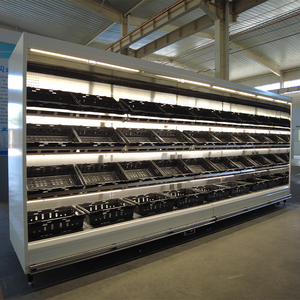 Vitrina Refrigerada para Exhibición de Frutas y Verduras con Cortina de Aire Abierta en la Parte Delantera para Supermercados - Product Image 4