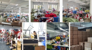 Sac de Noël pour enfants, sac cadeau de Noël, sac à bonbons, chaussette de Noël, sac exquis de Père Noël, sac en polaire, 23x20cm, OEM promotionnel - Product Image 6