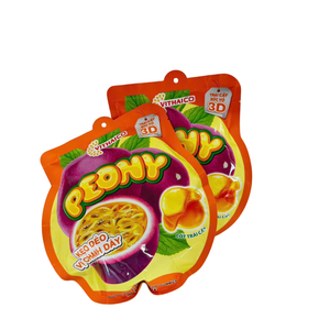 Peony Passion Fruit <b>Gummy</b> <b>Candy</b> 150g Soft Tropical Fruit Chews with Refreshing Juice Filled Center Premium Snack - Product Image 1