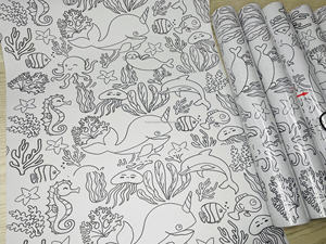 Rollo de papel de dibujo para niños, juguetes sensoriales, rollo de pintura de color de <span class=keywords><strong>relleno</strong></span> para niños - Product Image 4