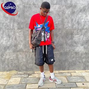 Qzfso เสื้อยืดคอกลมพิมพ์ลายสำหรับผู้ชายเสื้อยืดสตรีทแวร์โลโก้ตามสั่งเสื้อยืดผ้าฝ้าย100% กราฟิก - Product Image 1