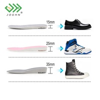 JOGHN-Semelles rehaussantes de talon pour rehausser la hauteur, pour rehausser la hauteur des chaussures, semelles intérieures pour rehausser la hauteur