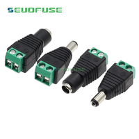 Gleichstromst ecker 12V/24V 5,5*2,1 MM 5,5*2,5 MM Stecker Buchse für LED-Licht leiste DVR Auto Rückfahr überwachungs system