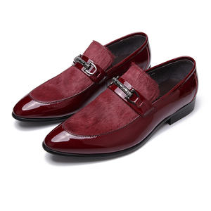 Zapatos Oxford de Hombre Británicos, Impermeables, de Cuero Genuino, Punta Cerrada, Hechos a Mano, para Boda, Formales, Casuales de Negocios, Antideslizantes, con Hebillas y Correas - Product Image 2