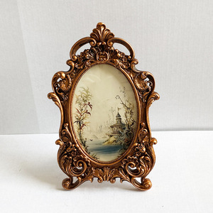 Hotseller 4x6 Trắng nhựa khung ảnh cho ngang hoặc dọc hiển thị trên bàn hoặc tường treo trang trí nội thất - Product Image 5