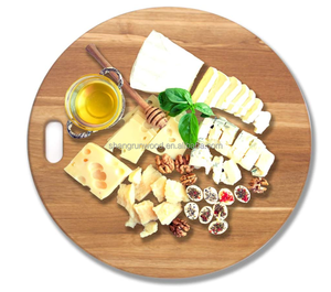 Planche à charcuterie surdimensionnée <span class=keywords><strong>en</strong></span> <span class=keywords><strong>bois</strong></span> de chêne, planche à fromage extra large, planche de service avec poignée pour servir les fromages - Product Image 4