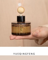 Diffuseur de parfum liquide en verre pour voiture, désodorisant haut de gamme pour voiture neuve, éliminateur d'odeurs et de formaldéhyde, accessoire intérieur en bois